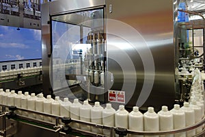 Liquor filling machine photo