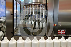 Liquor filling machine photo