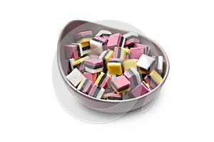 Liquorice confectionery