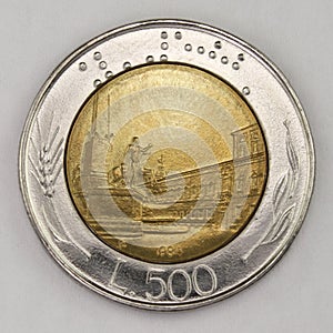 500 Lire coin 1984  Italy