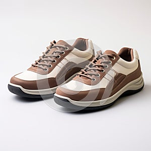 Lisa Men\'s Casual Trainer Brown - Size 41-45 W2