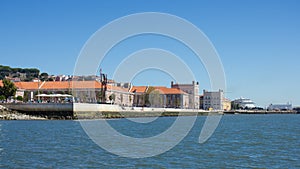 Lisboa downtown: Ribeira das Naus and Terreiro do PaÃ§o (Trade Square) in the horizon