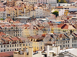 Lisbon,Baixa district