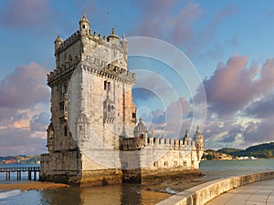 Lisbon, Belem Tower - Tagus River, Portugal