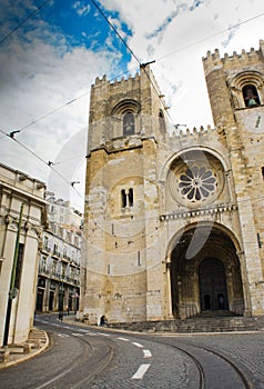 The Lisbon Cathedral or SÃ© de Lisboa, the city's oldest church