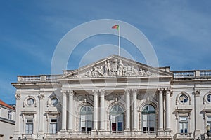 Lisbon City Hall at Praca do Municipio Square - Lisbon, Portugal