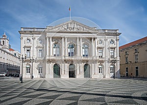 Lisbon City Hall at Praca do Municipio Square - Lisbon, Portugal photo