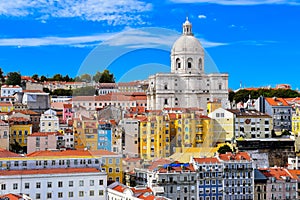 Lisbon cityscape.