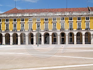 Lisbon commerce square