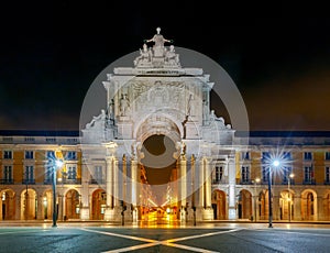 Lisbon. Commerce Square.