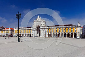 Lisbon. Commerce Square.