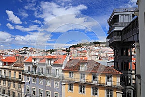 Lisbon day - Santa Justa Elevator