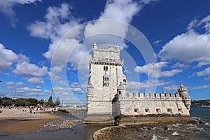 Lisbon day view - Torre de Belem photo