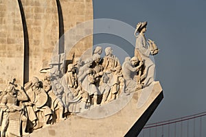 Lisbon discovery monument by the river
