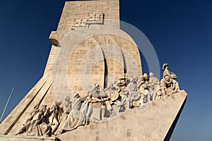 Lisbon discovery monument by the river