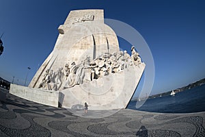 Lisbon discovery monument by the river