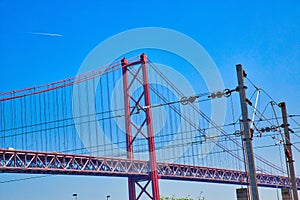 Lisbon, Landmark suspension 25 of April bridge