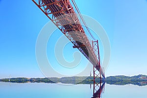 Lisbon, Landmark suspension 25 of April bridge