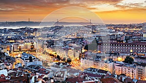 Lisbon - Lisboa cityscape, Portugal