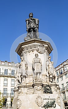 Lisbon Luis de Camoes Statue