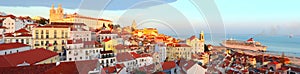 Lisbon Old Town skyline