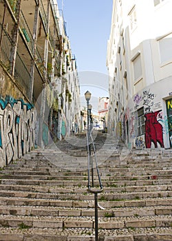 Lisbon, Portugal: Escadinhas do Lavra