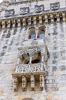 Belem Tower and Tagus River in Lisbon, Portugal