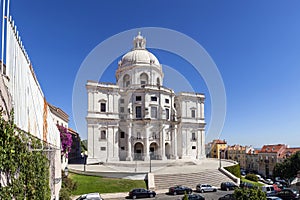 Lisbon, Portugal. Panteao Nacional aka Santa Engracia Church.