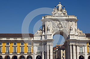 Lisbon - PraÃÂ§a do ComÃÂ©rcio photo