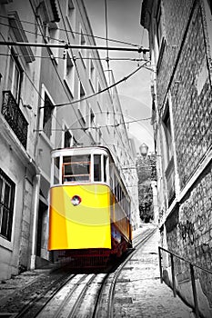 Lisbon's funicular photo