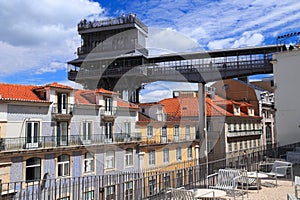 Lisbon Santa Justa elevator