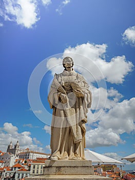 Lisbon statue