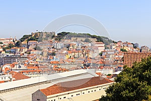 Lisbon and SÃÂ£o Jorge Castle photo