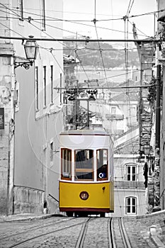 Lisbon tram photo