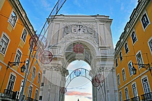 Lisbon triumphal arch