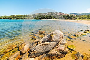 Liscia di vacca beach in Costa Smeralda photo