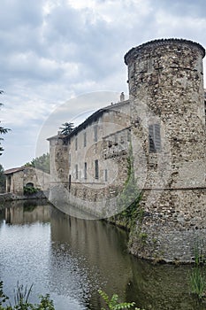 Lisignano Piacenza, the castle photo