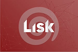 Lisk LSK cryptocurrency red network