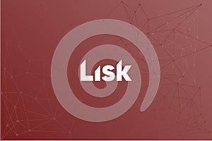 Lisk LSK network cryptocurrency icon
