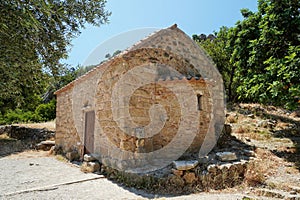 Lissos Archaelogical Site in Sougia, Crete