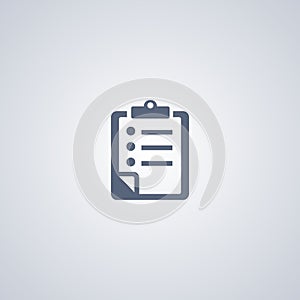 List, checklist , vector best flat icon