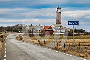 Lista Fyr, Lista lighthouse in Vest-Agder Norway photo