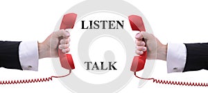 Listen and talk