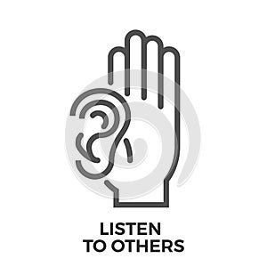 Listen to others photo