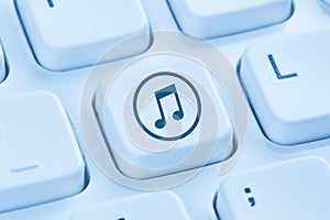 Listening download downloading streaming music internet blue com