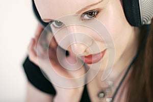 Listening music photo