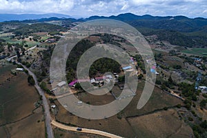 Lisu inhabited areas in the deep mountains of Panzhihua City, Sichuan Province, China