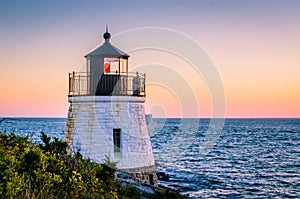 Sunset - Castle Hill Lighthouse - Newport RI