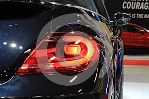 Lit tail lamp