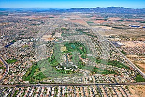 Litchfield Park, Arizona Aerial View